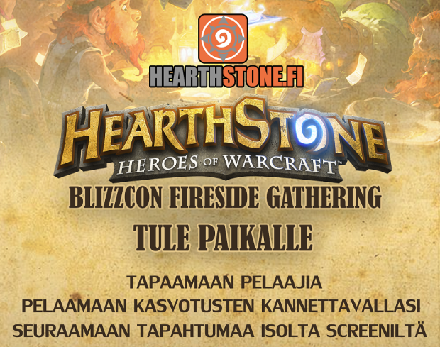 Hearthstone.fi Blizzcon Fireside Gathering